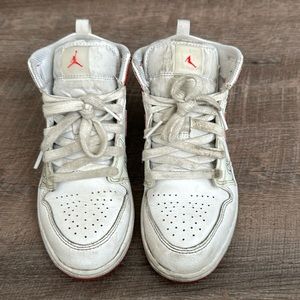 Kid's Air Jordan 1 Mid SS "Rookie Season" Pre School, size 2